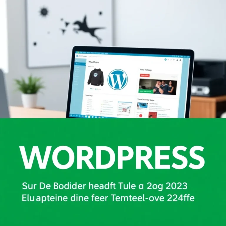 Fotorealistische Nahaufnahme eines Laptops mit geöffnetem WordPress Tutorial.